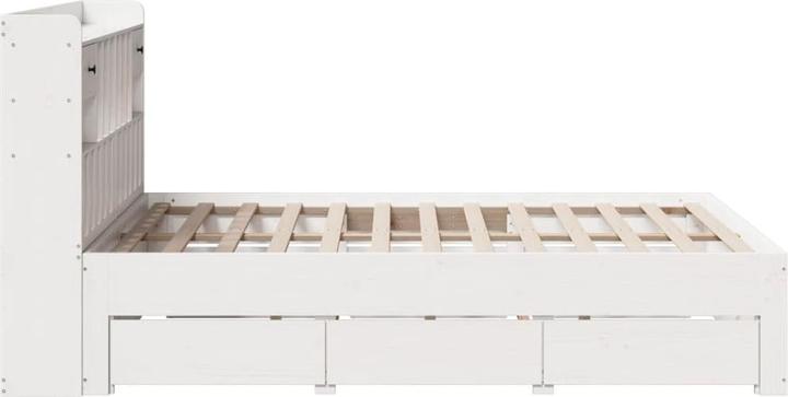 Produktbild vidaXL Bett mit Regal (150 x 200 cm)