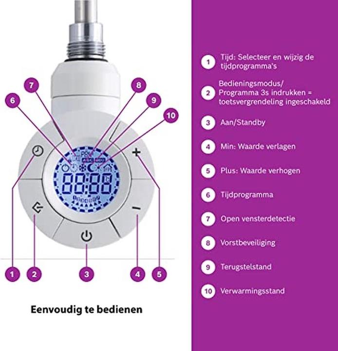 Actual product image Bosch Home Comfort Thermotechnics HR4500HR4500bathroom radiator1110x600 7738335604 (600 W)