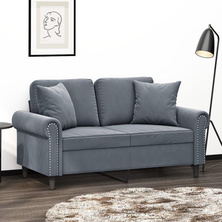 Actual product image vidaXL 10-tlg. Garten-Lounge-Set mit Kissen (2 person sofa)
