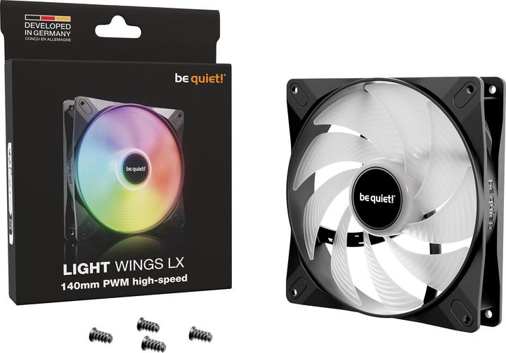 Produktbild be quiet! LIGHT WINGS LX 140mm PWM high-speed (140 mm, 1 x)