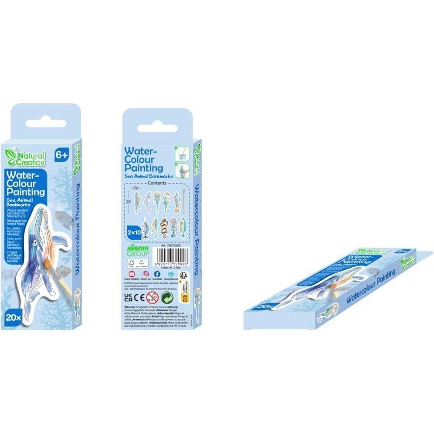 Avenir, Accessori scrivania, Lesezeichen - Meerestiere