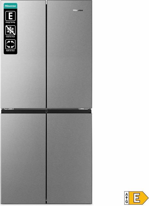 Hisense RQ563N4SI2 Side-by-Side fridge-freezer Freestanding F Stainless steel (454 l)