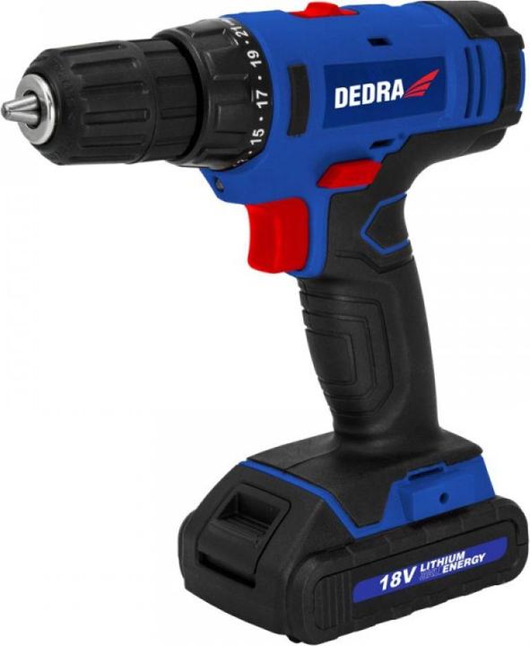 Produktbild Dedra DED7880 drill with 18 V 1 x 1.5 Ah battery (Akkubetrieb)
