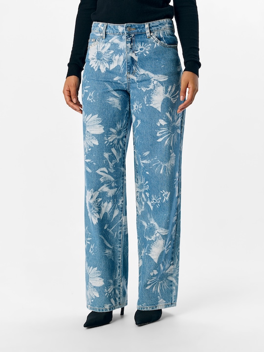 Produktbild Object Print Straight Fit Jeans (XS)
