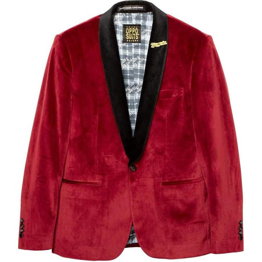 Thumbnail - OppoSuits Dinner Jacket dunkelrot (56)