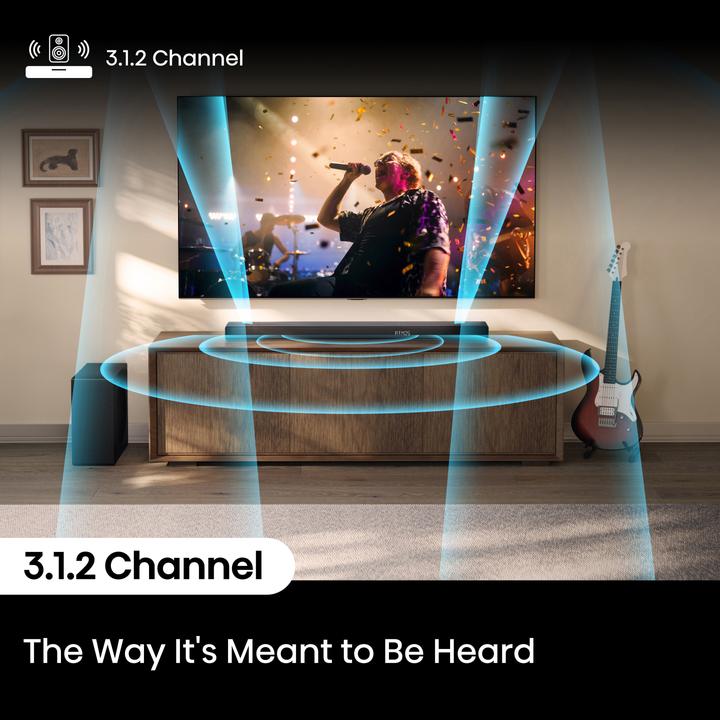 Actual product image Hisense AX3120Q (440 W, 3.1.2 Channel)