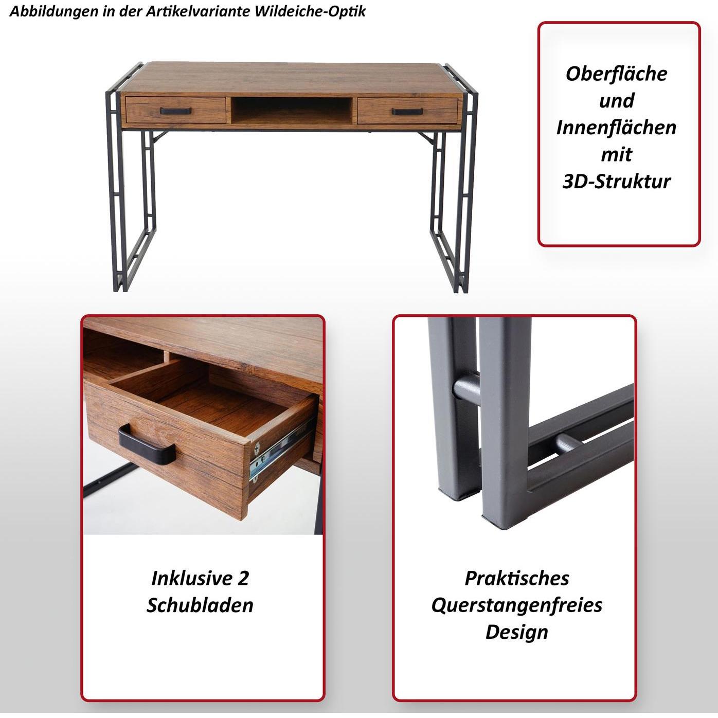 Thumbnail - MCW, Schreibtisch, A27- (75 x 122 x 70 cm)