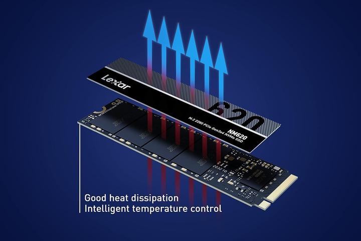 Produktbild Lexar NM620 (2000 GB, M.2 2280)