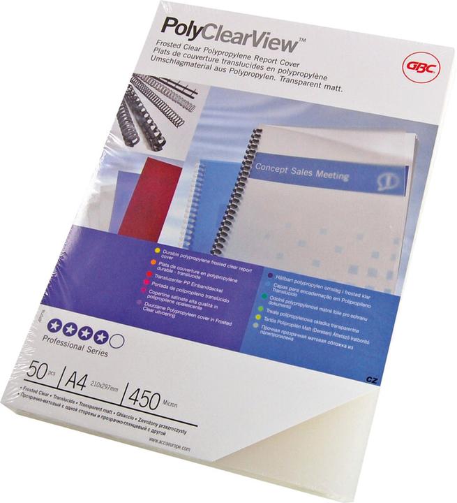 Produktbild GBC PolyClearView Abdeckfolien
