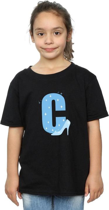 Produktbild Disney Alphabet C Is For Cinderella TShirt Mädchen (140, 146)