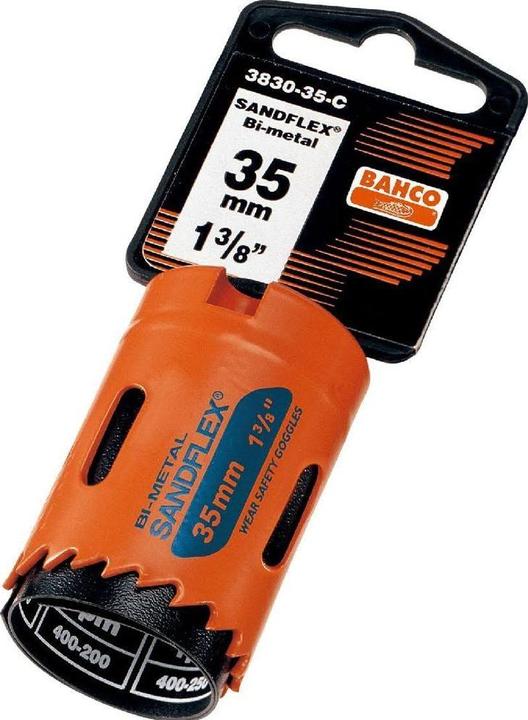 Produktbild Bahco Sandflex Bimetall-Lochsäge für Metall/Holzplatten/Kunststoff 52 mm - Einzelhandelsverpackung (52 mm)