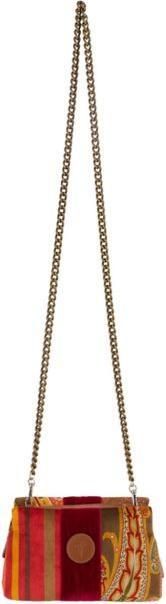 Actual product image Maura Coscia Pochette paisley rossa