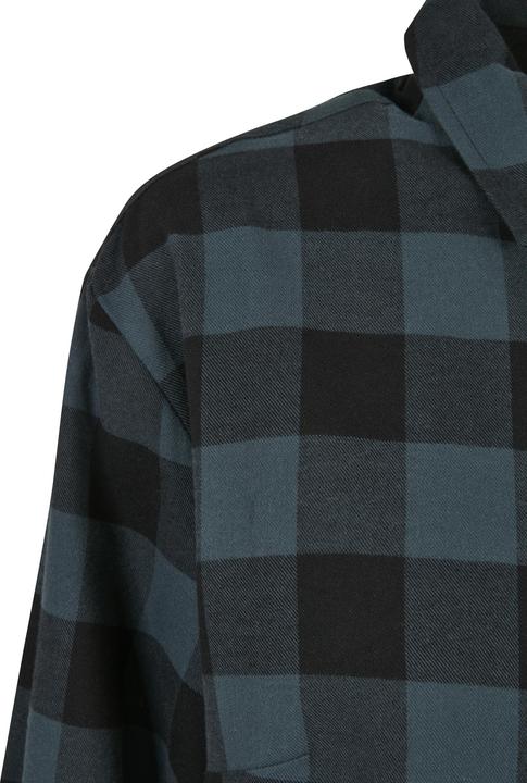 Actual product image Urban Classics Ladies Oversized Check Flannel Shirt Dress (XS)