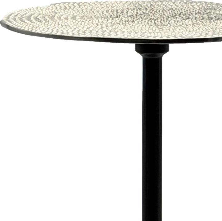 Produktbild FineBuy Beistelltisch Aluminium Anstelltisch Metall Wohnzimmertisch Dekotisch Couchtisch