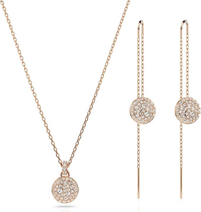 Actual product image Swarovski Meteora set white rose gold (Swarovski Crystal)