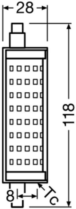 Actual product image Osram Line (R7s, 2000 lm, 1 x)