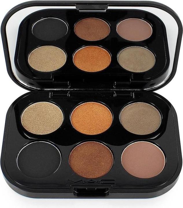 Actual product image MAC Cosmetics Connect in Colour Palette Eyes X6 Bronze Influence (Bronze Influence)