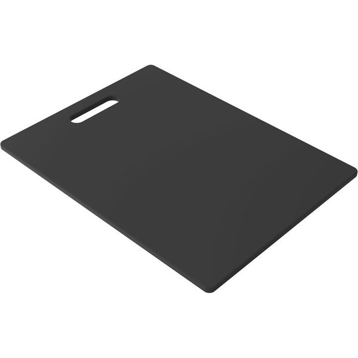 Rotho Cutting board, black, 36.5 cm x 27.5 cm, Tagliere, Nero