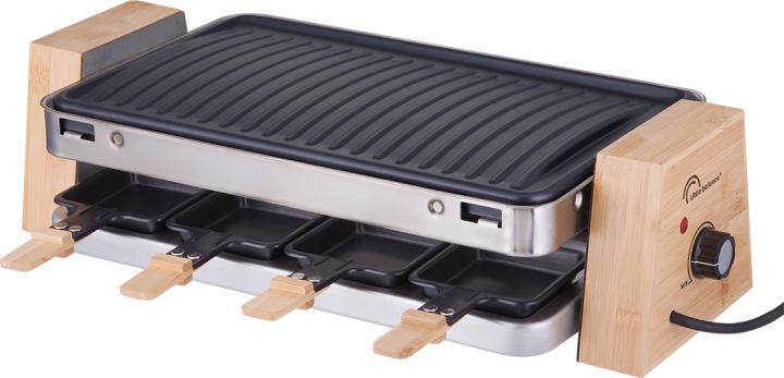 Produktbild Little Balance 8388 Raclette Wood 1500-8 Elegance Holz/Edelstahl