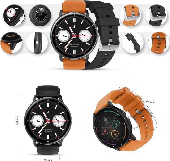 Produktbild Gravity GT1-2 PRO Smartwatch