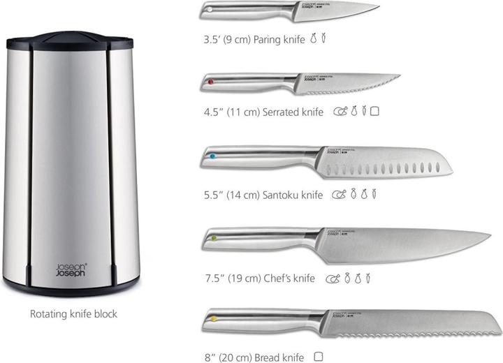 Actual product image Joseph Joseph Elevate knife carousel