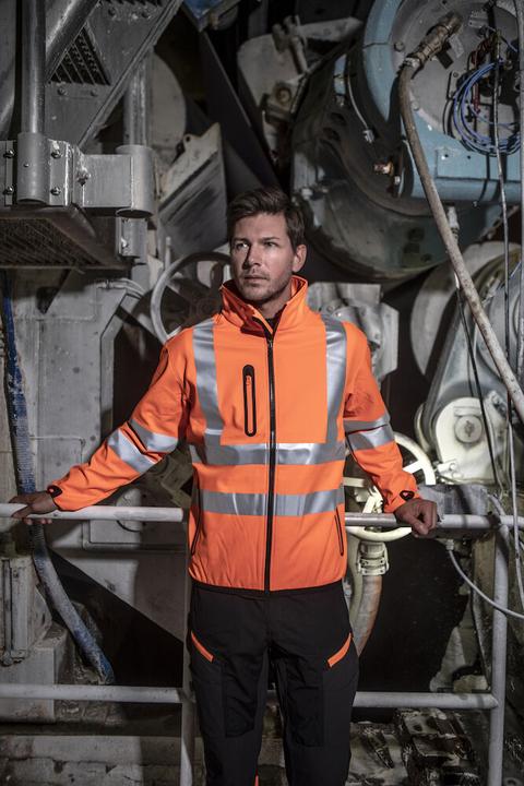 Produktbild Projob Stretch Arbeitshose EN ISO 20471 Klasse 1 moderner Schnitt (44)