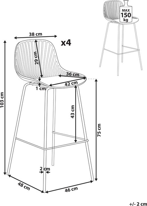 Image du produit Beliani Kleve