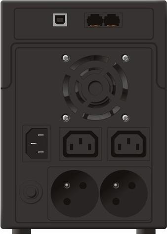 Produktbild Powerwalker Power Walker UPS Line-Interactive 2200VA 2x 230V EU,2x IEC C13,RJ11/RJ45,USB,LCD (VI 2200 LCD) (2200 VA, 1200 W, Line-Interaktiv USV)
