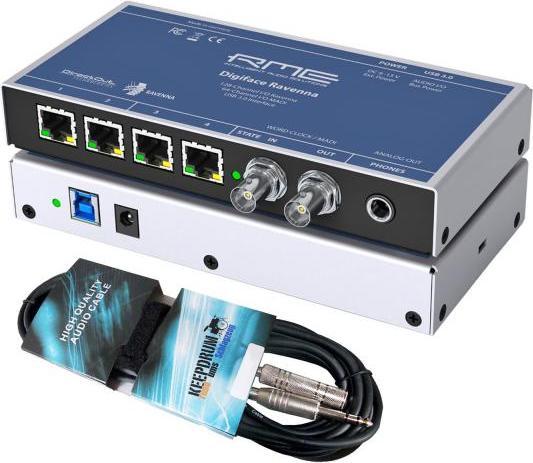 RME Audio RME Digiface Ravenna USB Audio-Interface mit Kabel (USB)