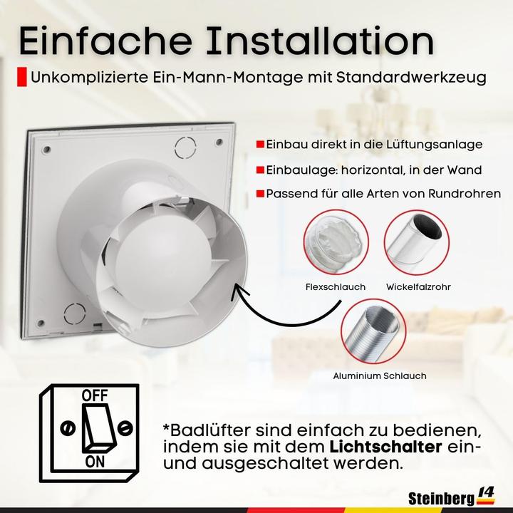Produktbild Steinberg14 Abluftventilator EE100