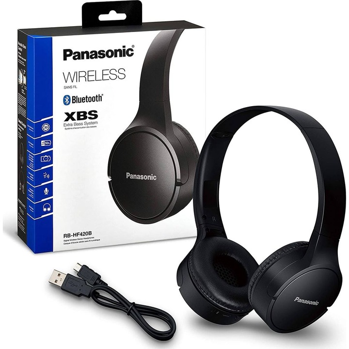 Produktbild Panasonic RB-HF420BE (keine Geräuschunterdrückung, 50 h, Kabellos)