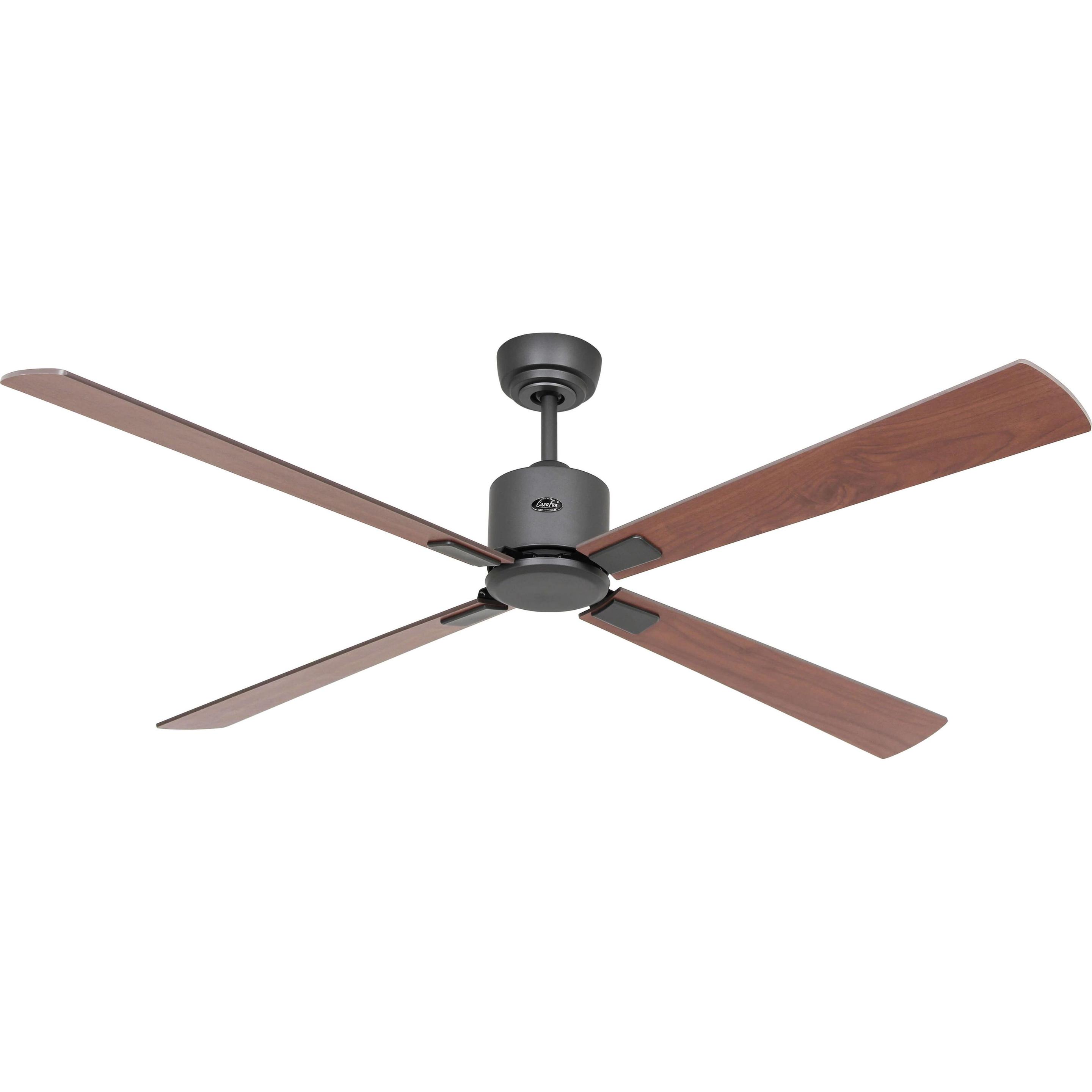 CasaFan DC Deckenventilator Eco Neo III WiFi 152 BG NB-KI, Ventilator, Schwarz, Grau