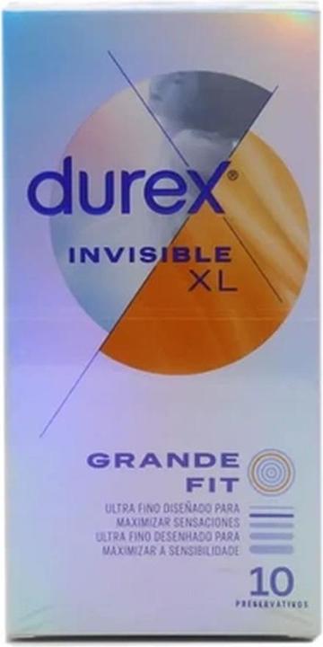 Actual product image Durex Unsichtbar XL (10 pcs.)