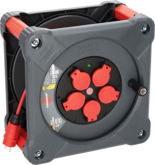 Image du produit Brennenstuhl Enrouleur de câble professionnel KA 3110 5 avec protection anti-retournement circulaire (33 m, 1.50 mm²² mm)