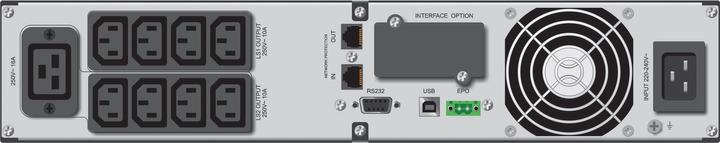 Actual product image Powerwalker VI 3000 RT HID 3000VA 2700W Line-Interactive UPS Tower/Rack AVR LCD Pure Sine Wave SNMP Slot (3000 VA, 2700 W, Line-interactive UPS)