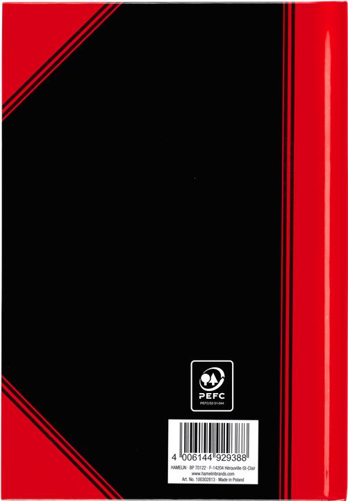 Produktbild Bantex A5 China Kladde (A5, Liniert, Harter Einband)