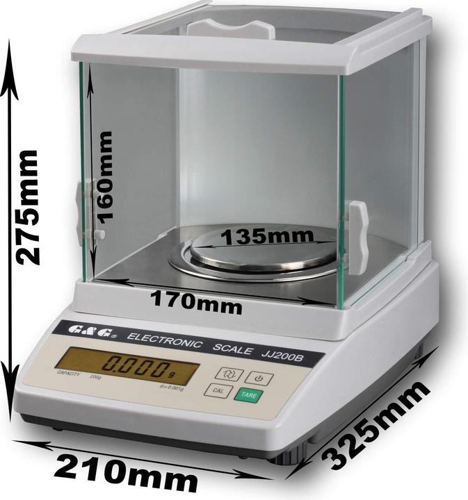 G&G Präzisionswaage 110g/0,001g