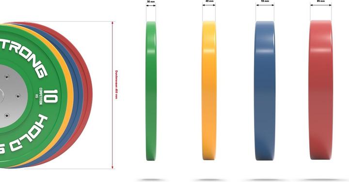 Immagine prodotto Hold Strong Piatti da competizione (1 x 15 kg)