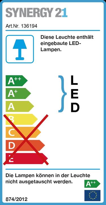 Energie-Label Synergy 21 LED Spot Pendelleuchte UFO 236W fÃ¼r Industrie/Lag