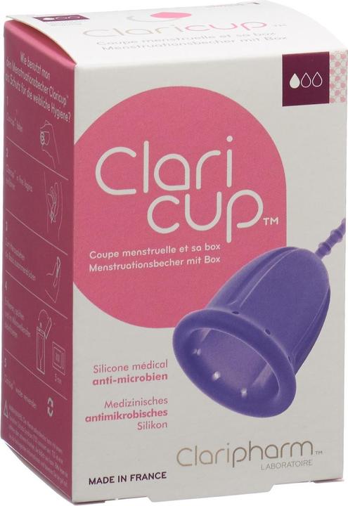 Actual product image Claricup Menstrual Cup (Mini)