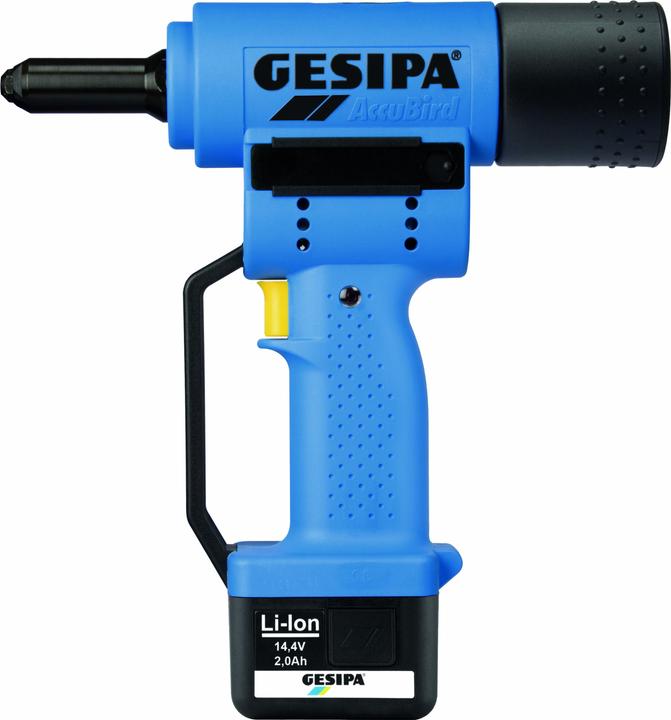 Image du produit Gesipa Outil de pose de rivets AccuBird (avec 2 batteries Li-Ion""s 1,3 Ah / 1 chargeur...