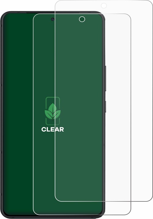 Actual product image ScreenLeaf Screen Protector sustainable Screen Protection, clear, anti-scratch (2 Piece, ASUS ROG Phone 9 Pro)