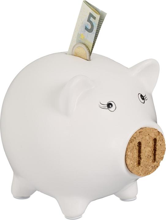 Produktbild Relaxdays Sparschwein (15.5 x 19 x 15.5 cm)