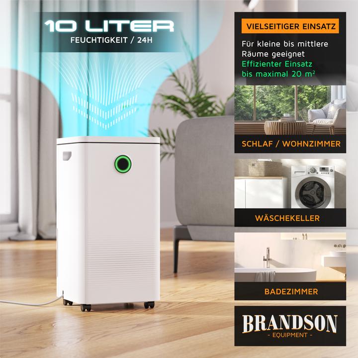 Produktbild Brandson Luftentfeuchter (20 m², 10 l/24h)