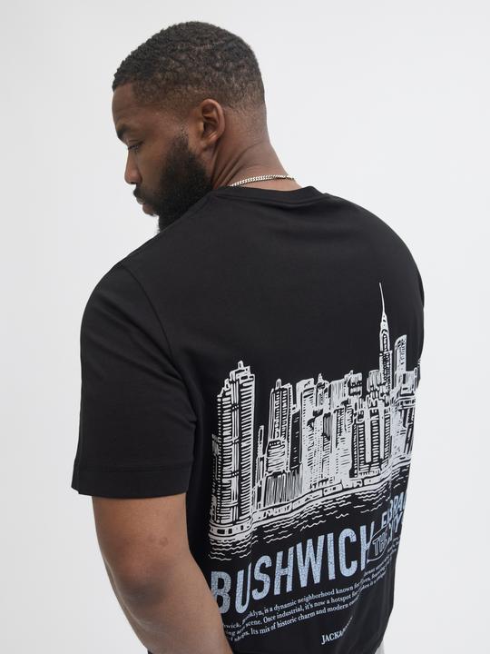 Actual product image Jack & Jones Plus Size T-shirt T-shirt (4XL)
