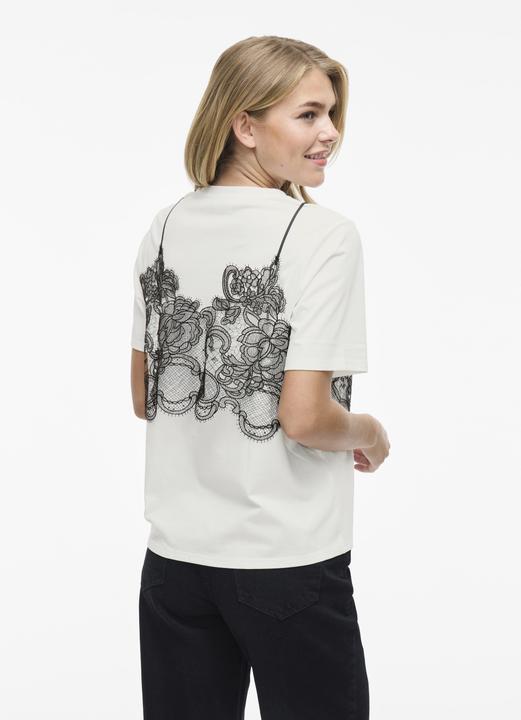 Actual product image Vila VIRADA Spitzenverziertes T-Shirt (L)