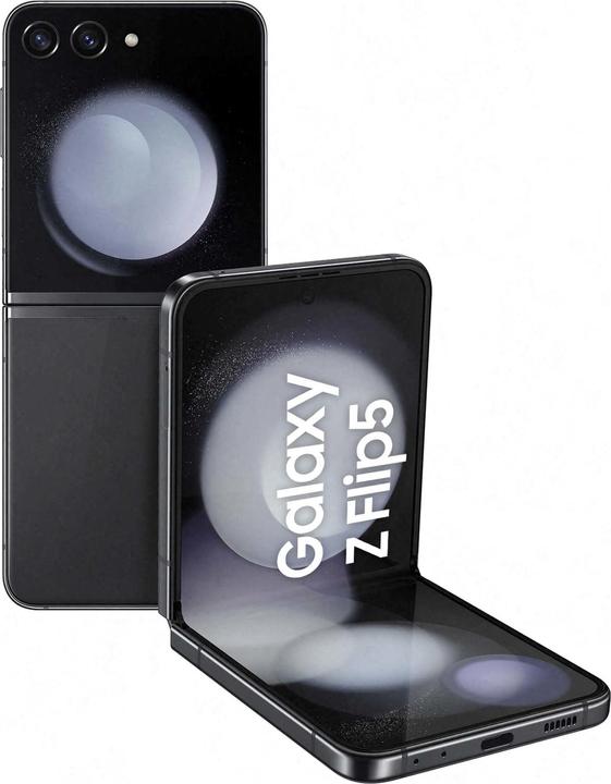 Actual product image Samsung Galaxy Z Flip5 (512 GB, Graphites, 6.70", SIM + eSIM, 12 Mpx, 5G)