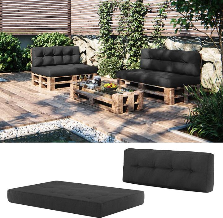 Produktbild Vicco Palettenkissen Set (120 x 40 x 20 cm, 120 x 80 x 15 cm)