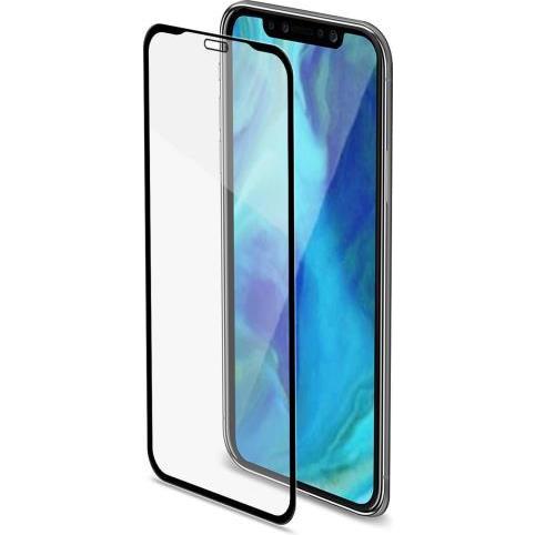 Celly Trasparente Full Glass Pellicola Proteggischermo Apple 1 Pz (1 Pz., Apple Iphone Xs Max), Pellicola Protettiva Smartphone,