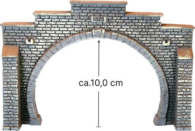 Produktbild Noch H0 Tunnel-Portal PROFI plus 2g